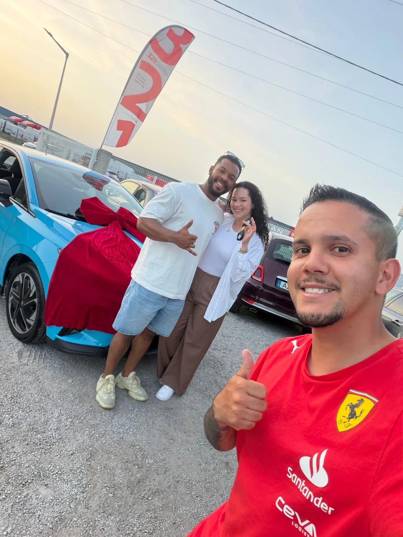 Cliente Amescar com a sua viatura